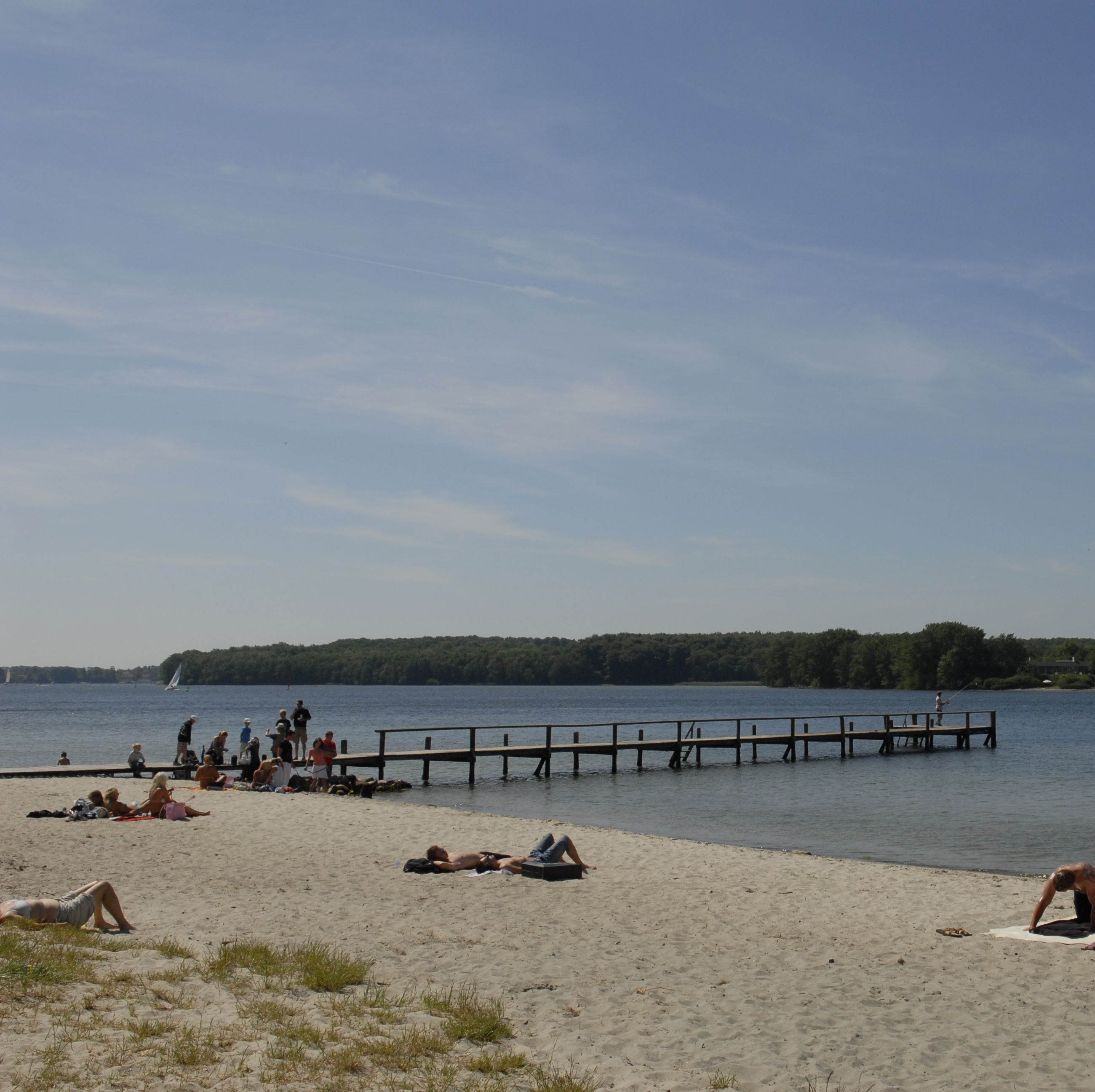 Christiansminde Strand er en af kommunens fem Badepunkt-strande.