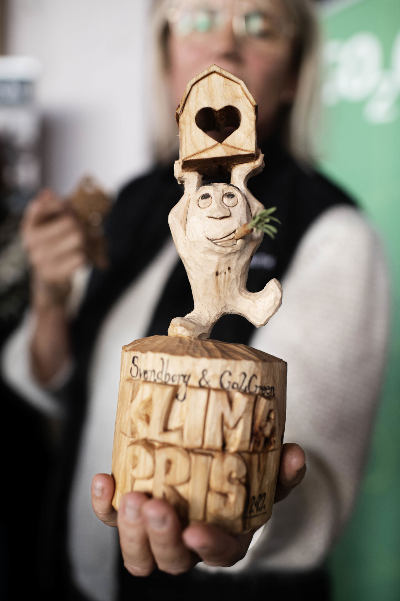 Klimaprisen i 2022. En træfigur.