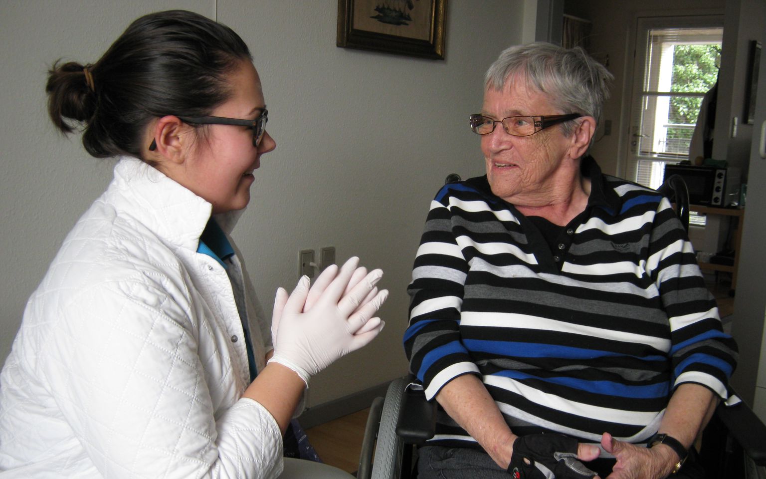 Klinikassistent og borger