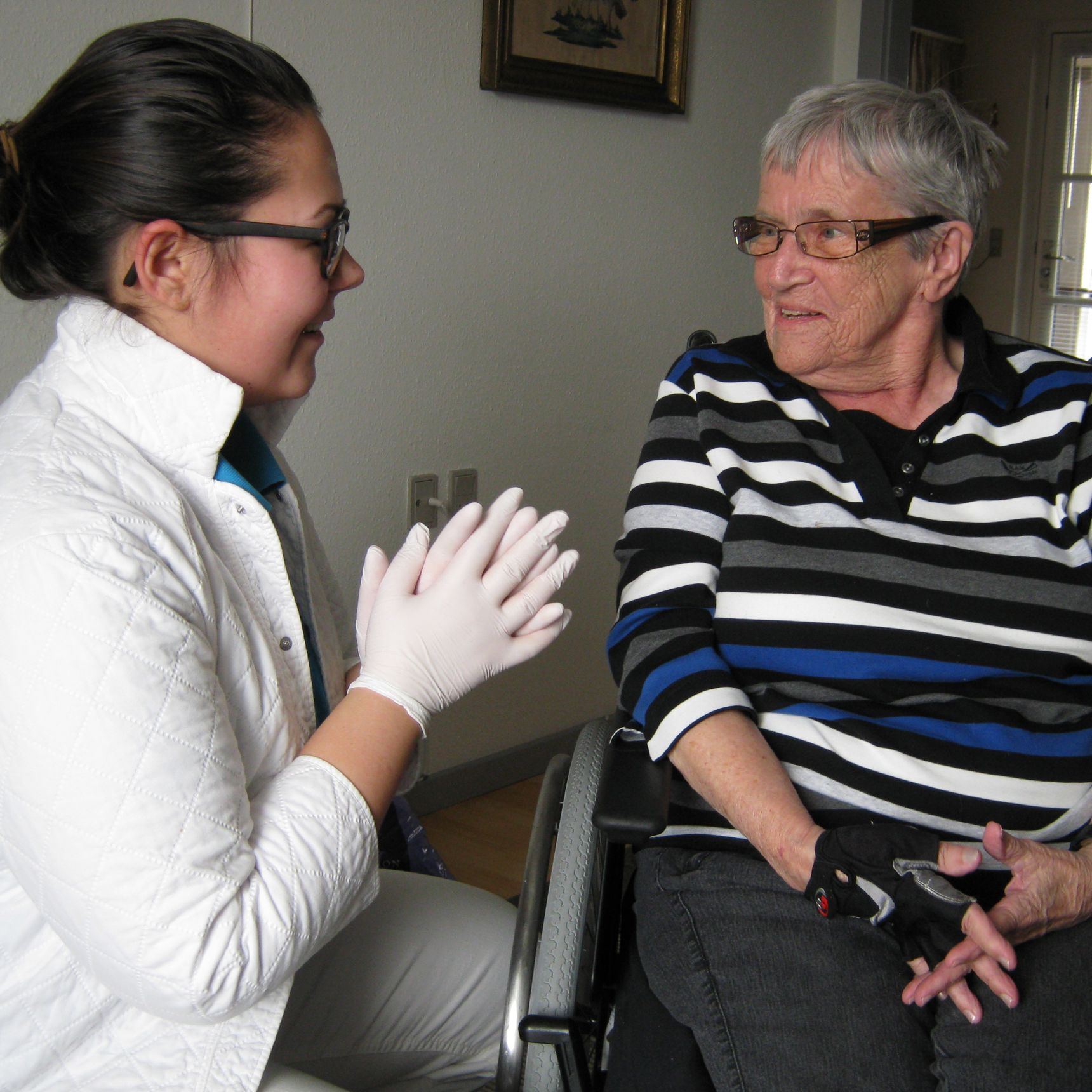 Klinikassistent og borger