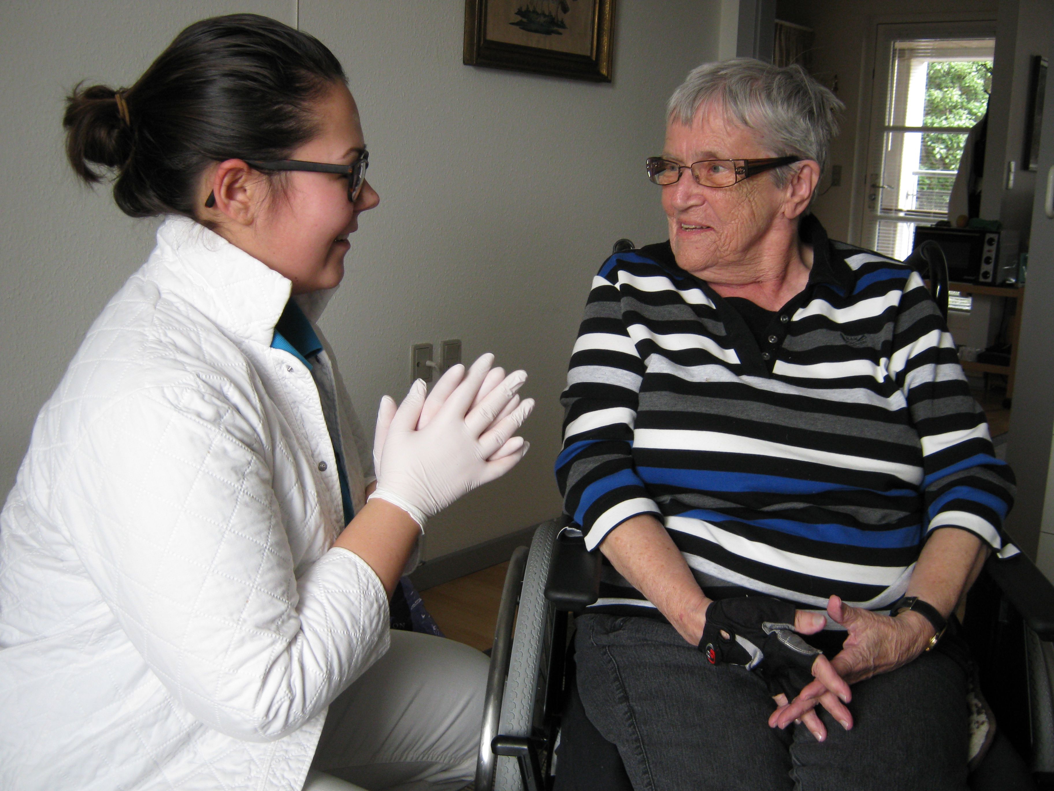 Klinikassistent og borger