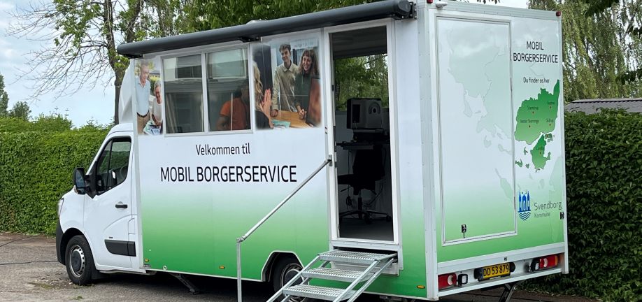 Mobil Borgerservice bus