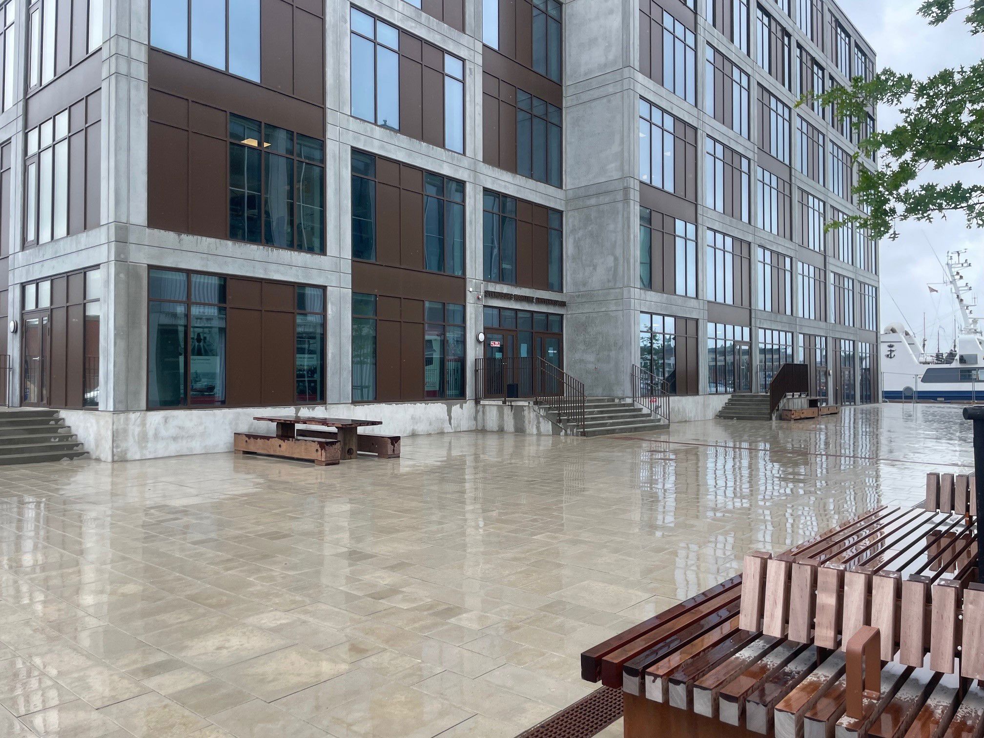 Indgang til Svendborg Maritime Erhvervspark