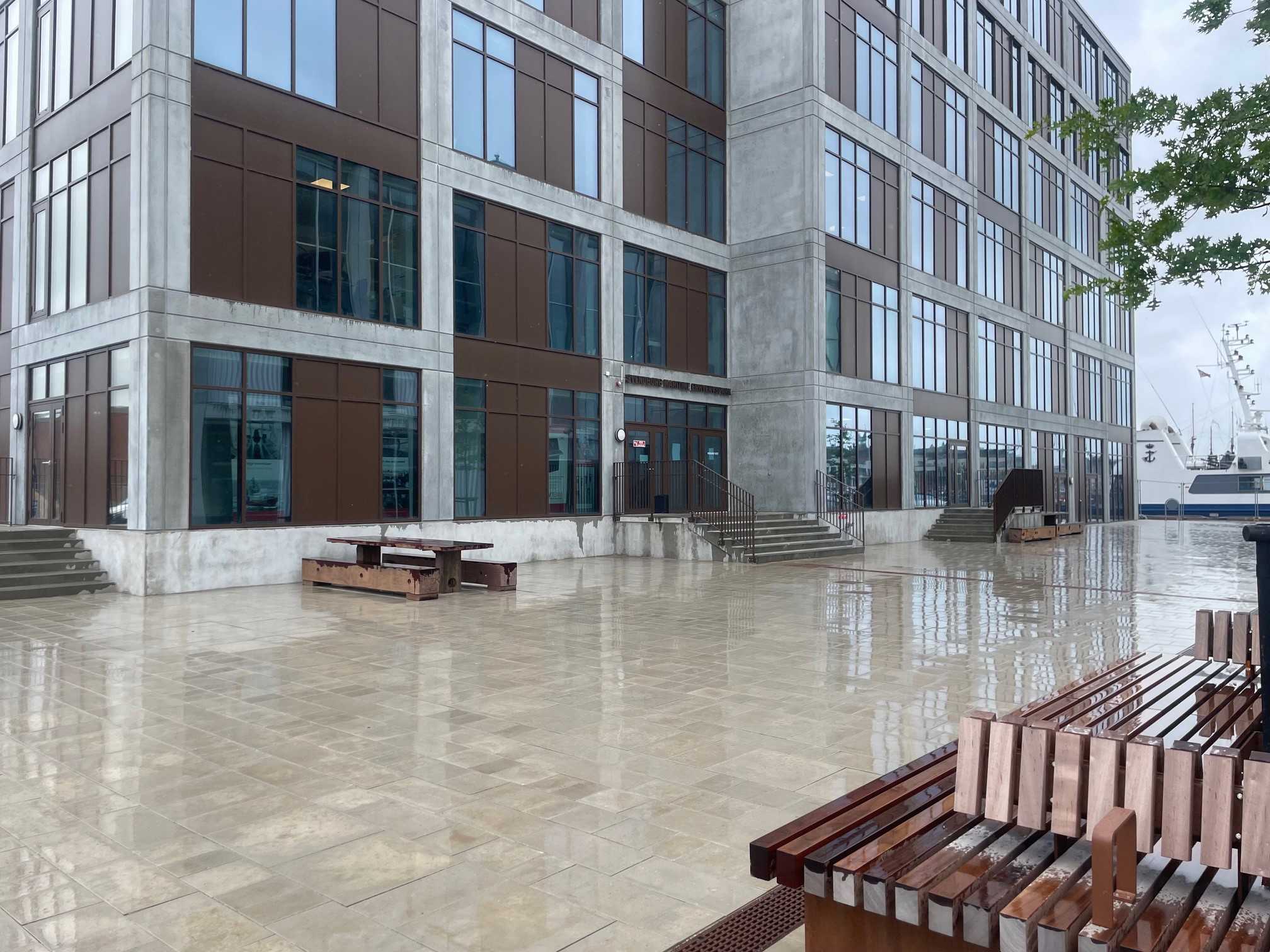 Indgang til Svendborg Maritime Erhvervspark