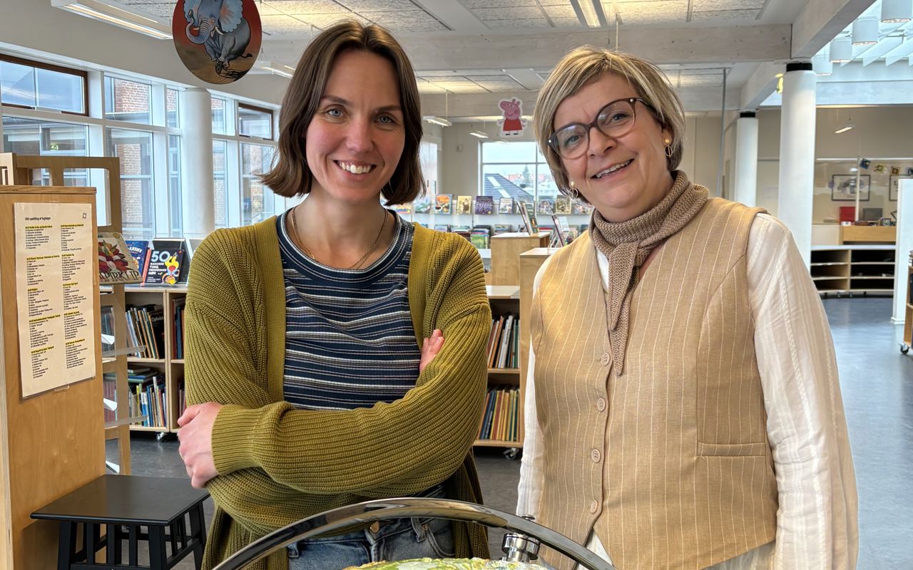 Sofie og Malene, folkeskolelærere på Vestre Skole
