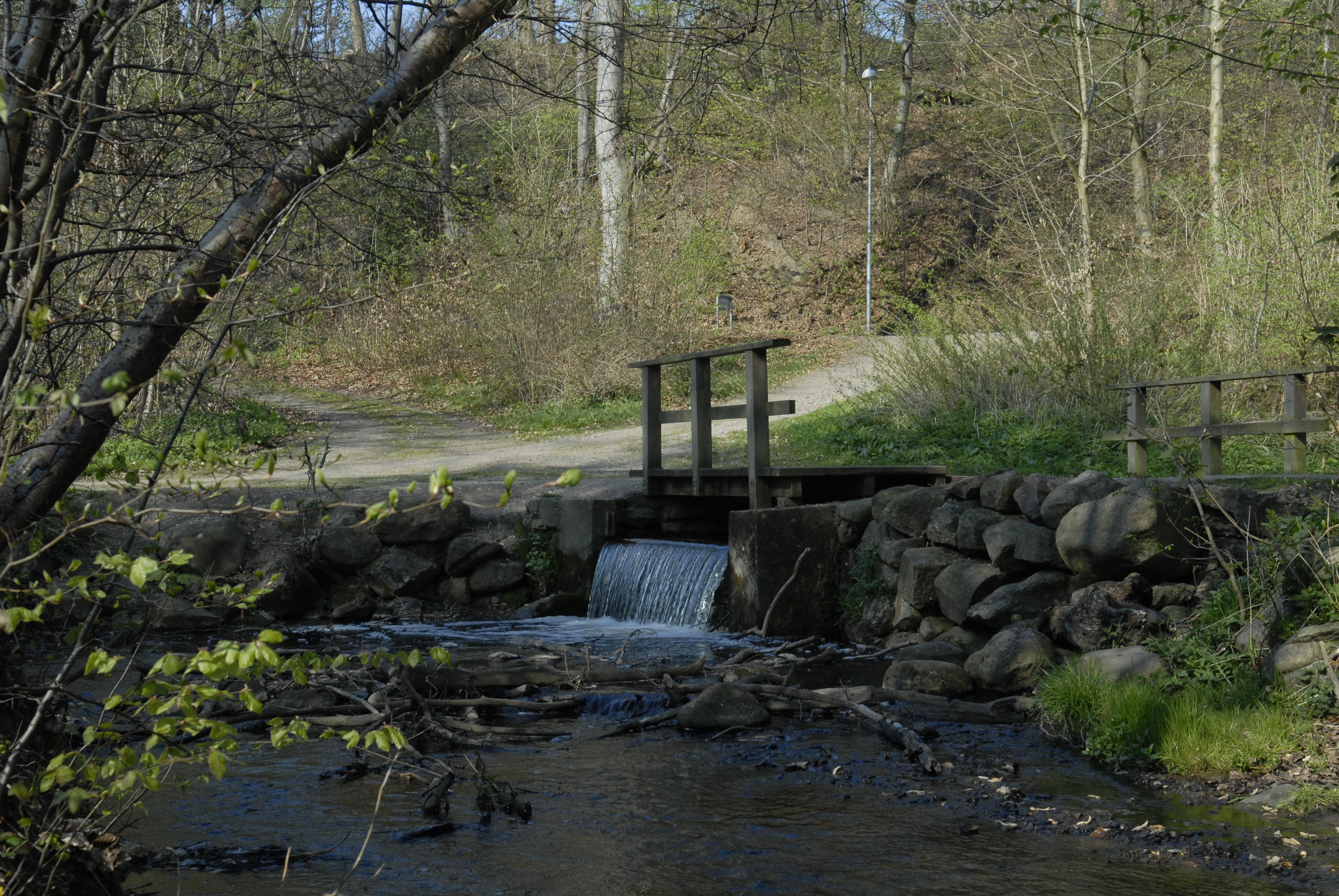 Trappebækken, et af kommunens mange vandløb