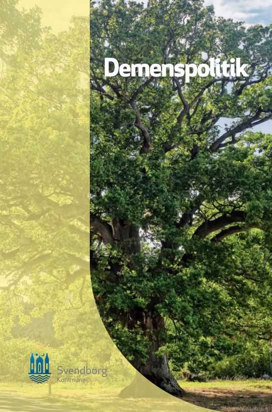 Foto af forsiden af Demenspolitikken