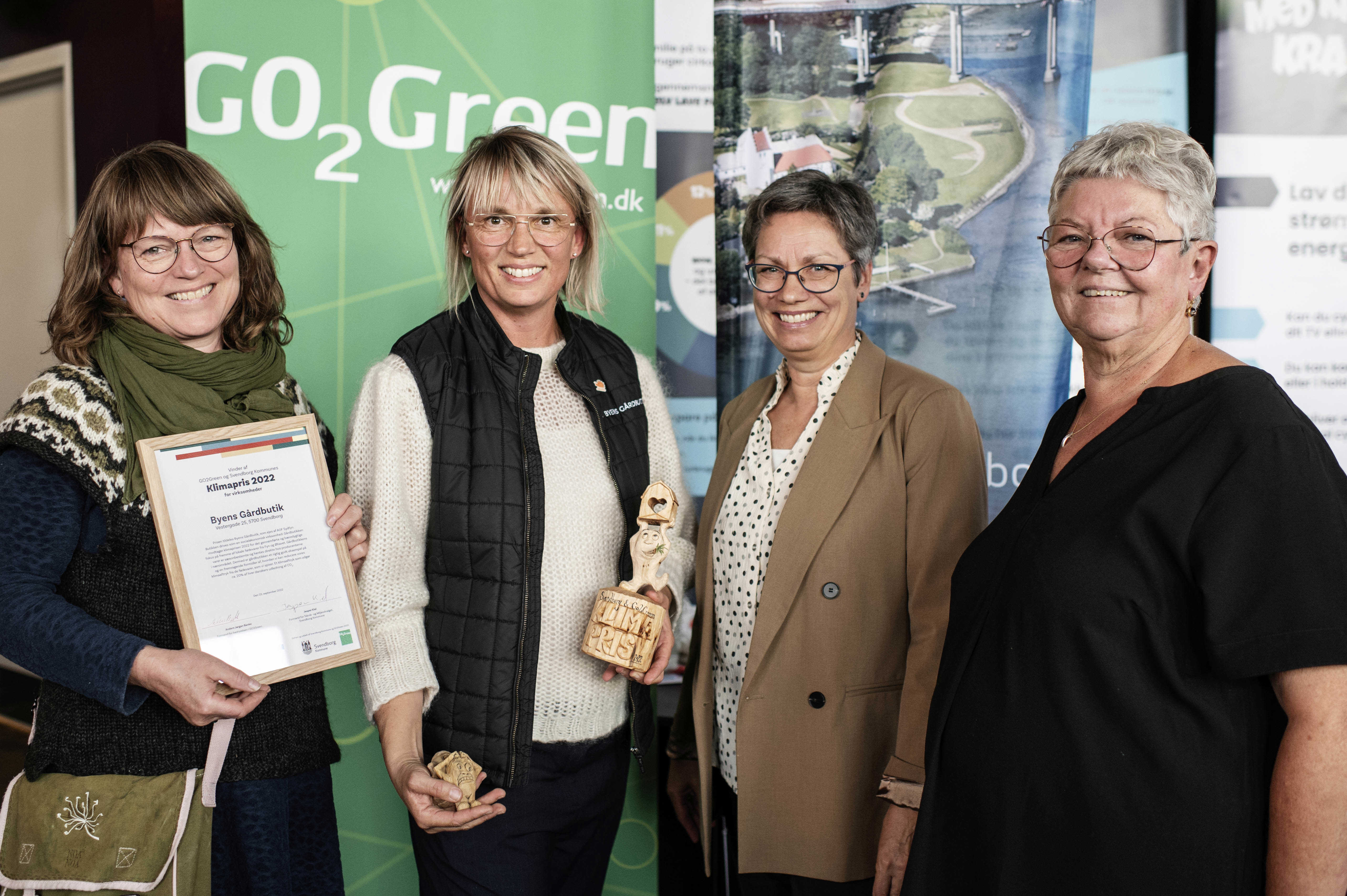 Vinder i virksomhedskategorien i 2022, Byens Gårdbutik.